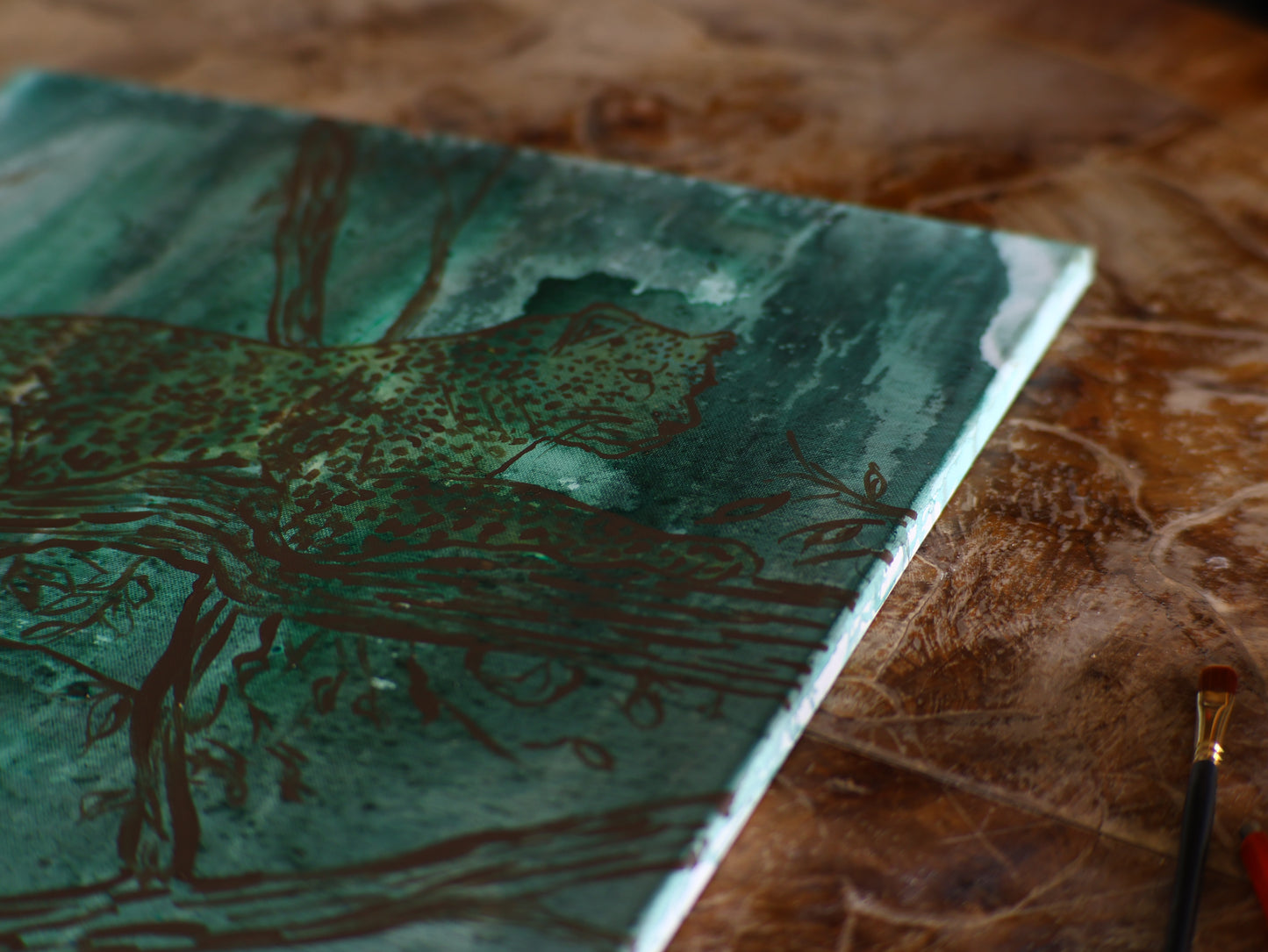 Rainy Woods